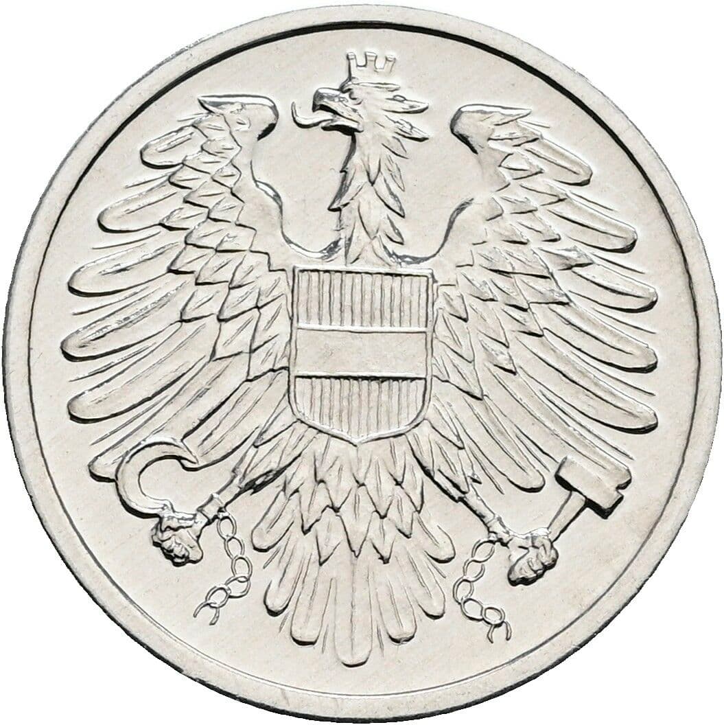 2 Groschen 1982 – Rückseite