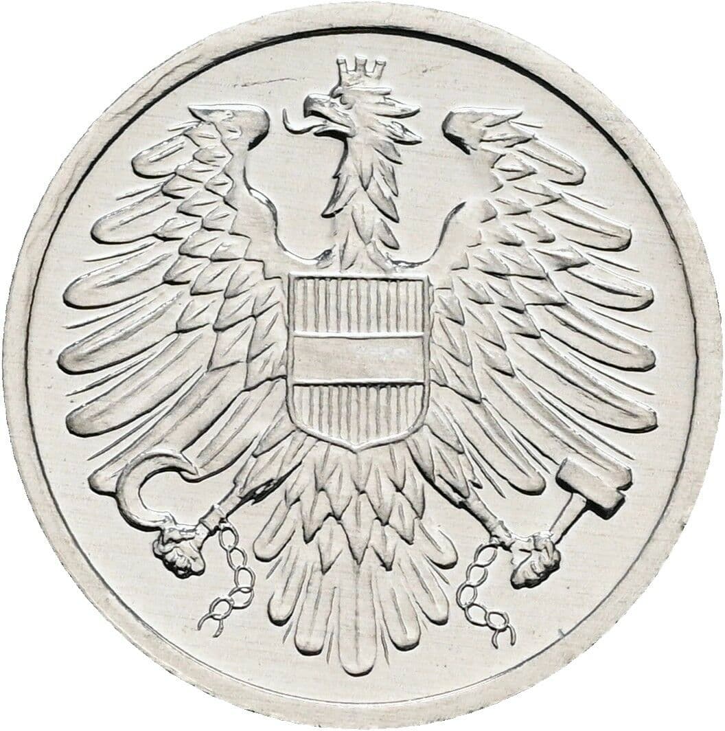 2 Groschen 1982 – Rückseite