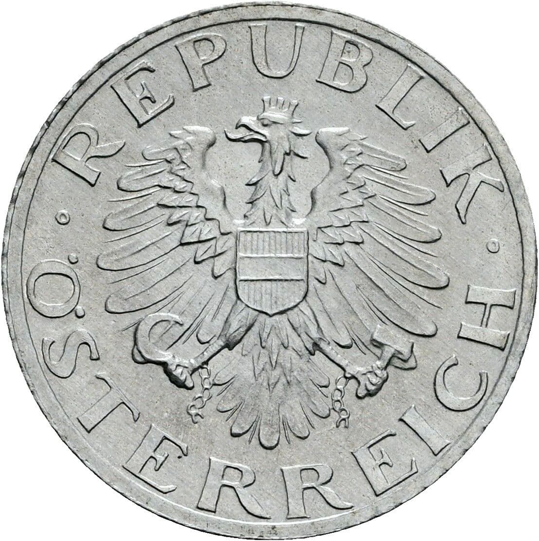 5 Groschen 1982 – Rückseite