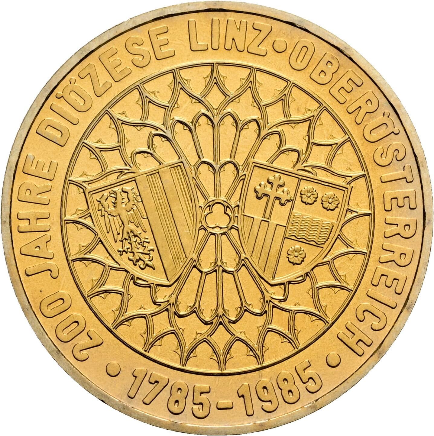 20 Schilling 1985 – Rückseite