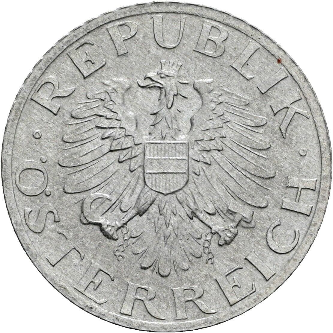 5 Groschen 1982 – Rückseite