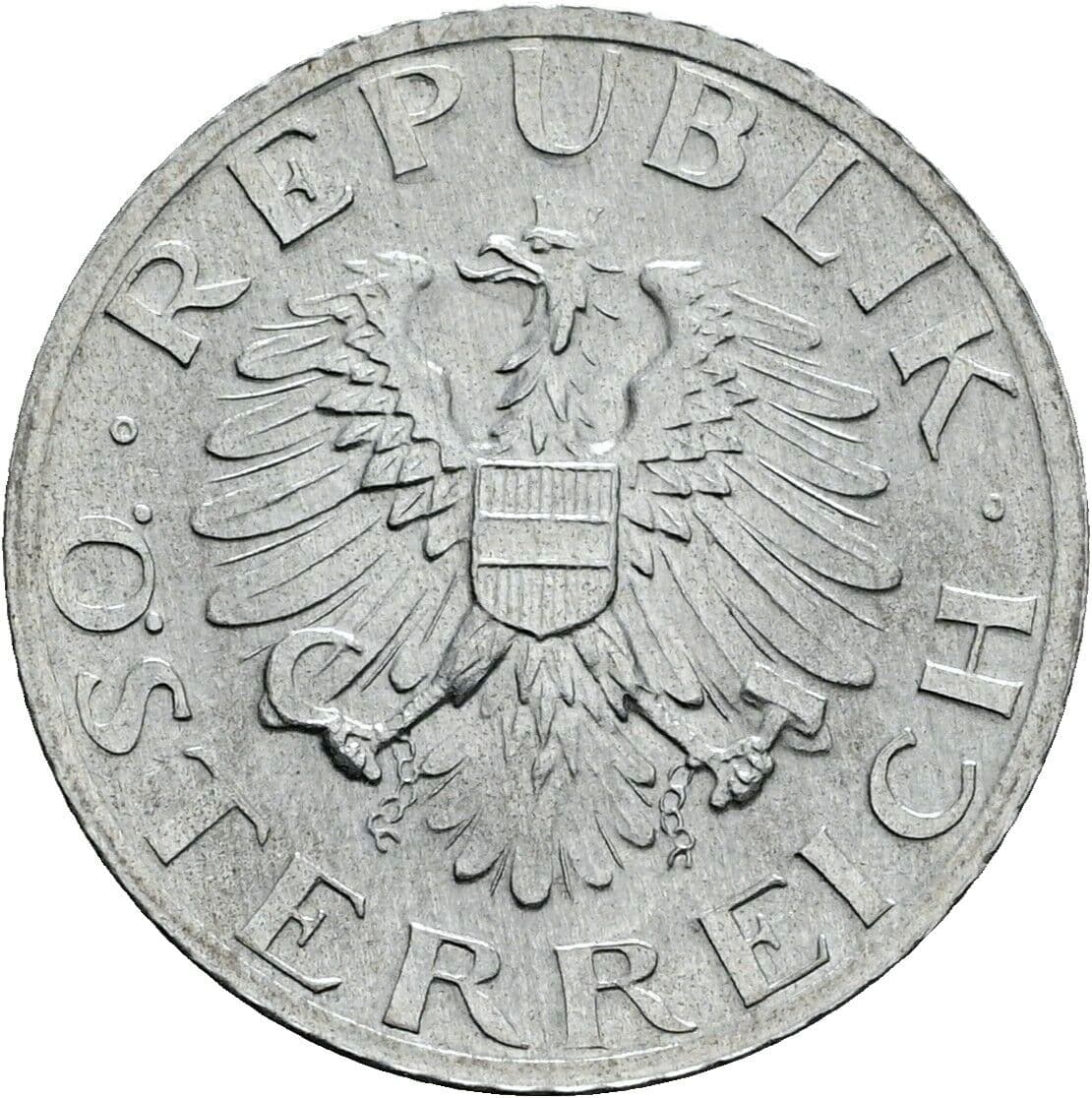 5 Groschen 1982 – Rückseite