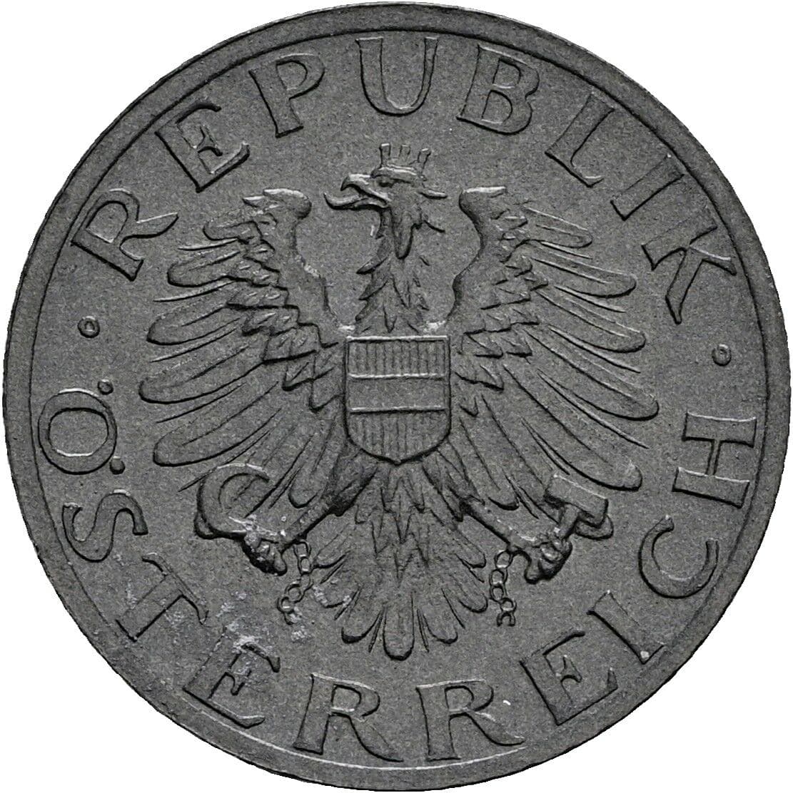 5 Groschen 1982 – Rückseite