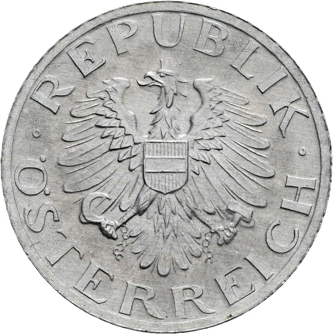 5 Groschen 1982 – Rückseite