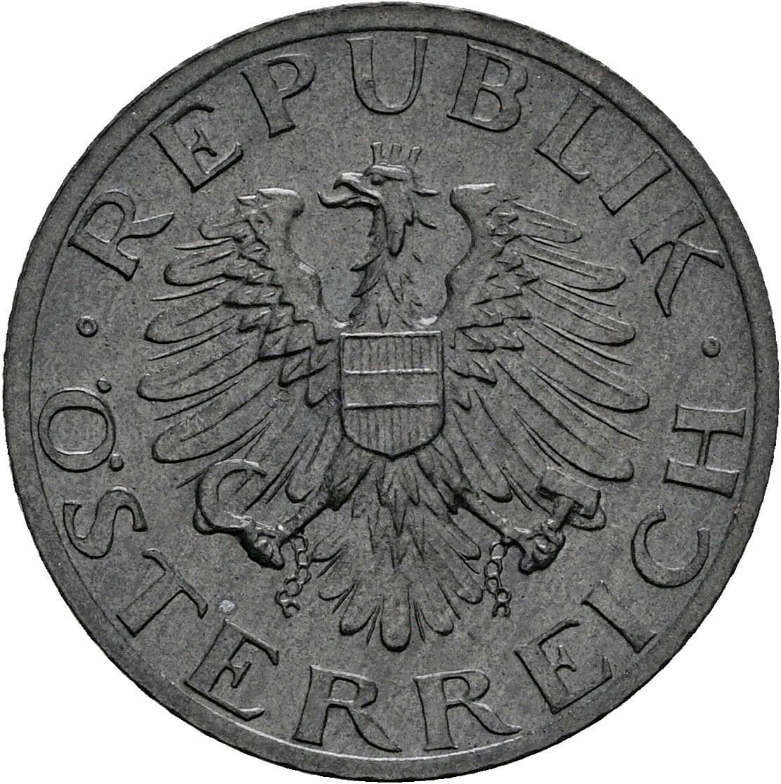 5 Groschen 1982 – Rückseite