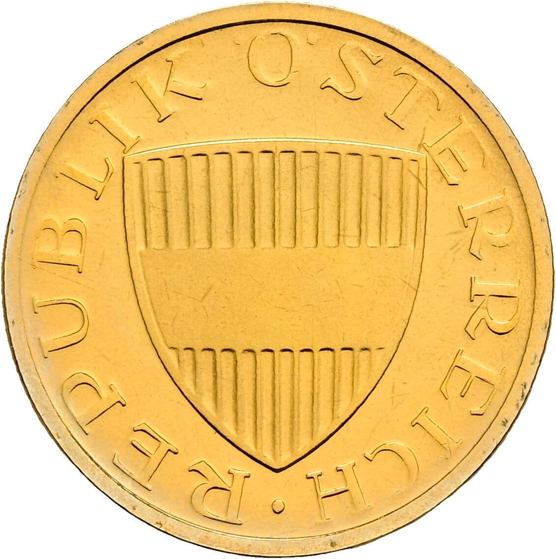 50 Groschen 1982 – Rückseite