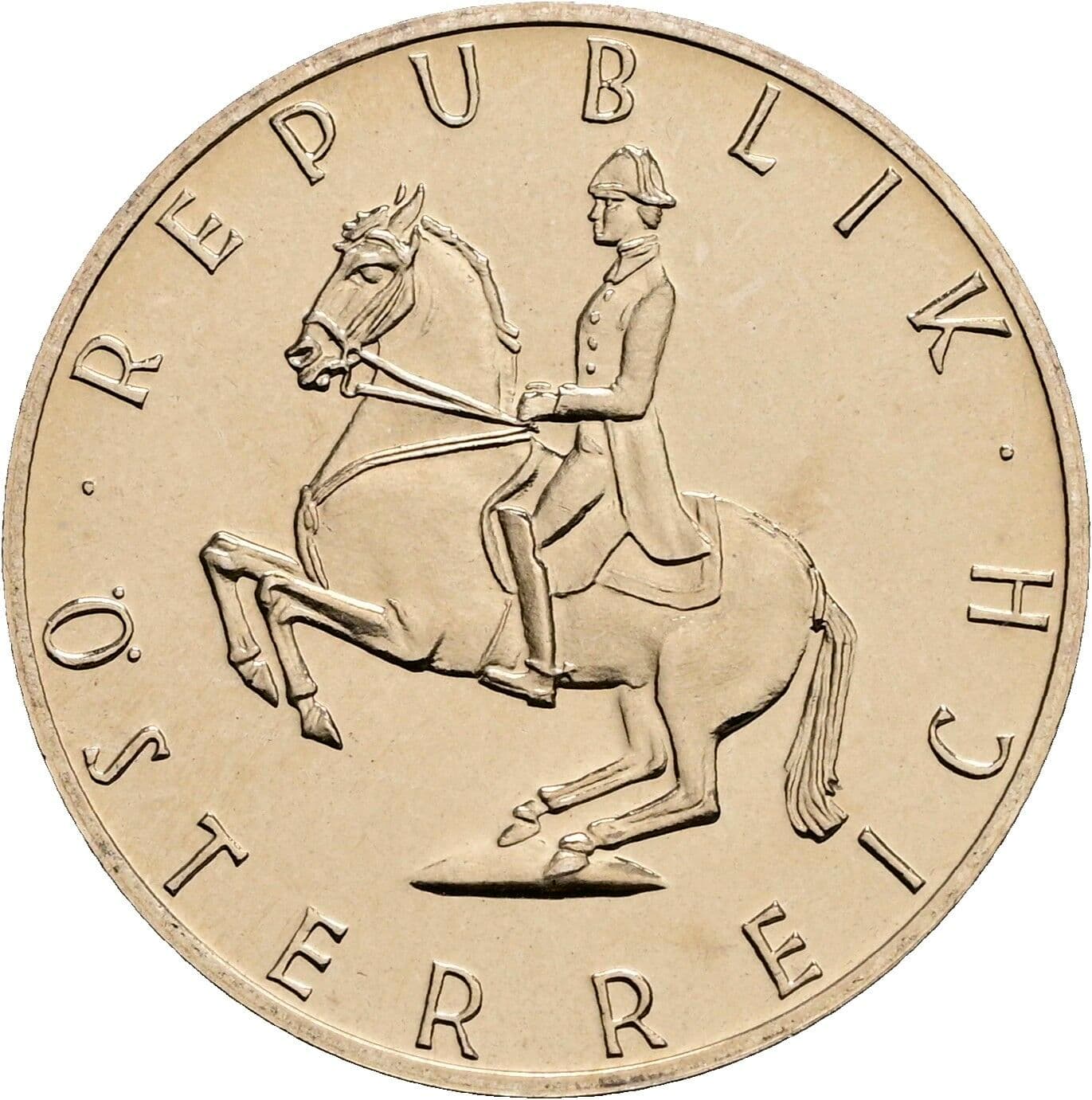 5 Schilling 1982 – Rückseite