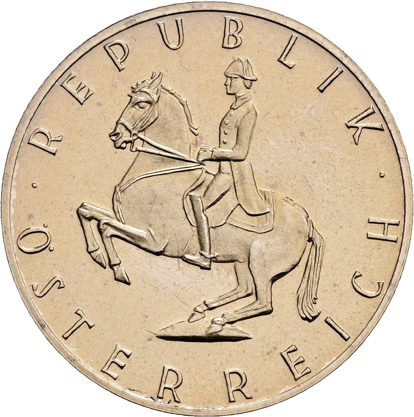 5 Schilling 1982 – Rückseite