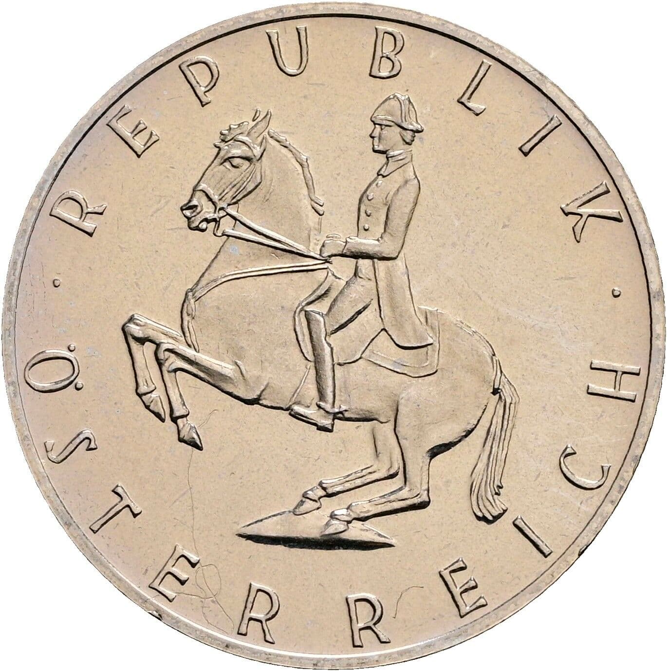 5 Schilling 1982 – Rückseite