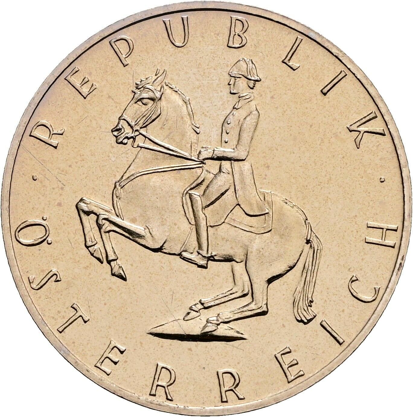 5 Schilling 1982 – Rückseite