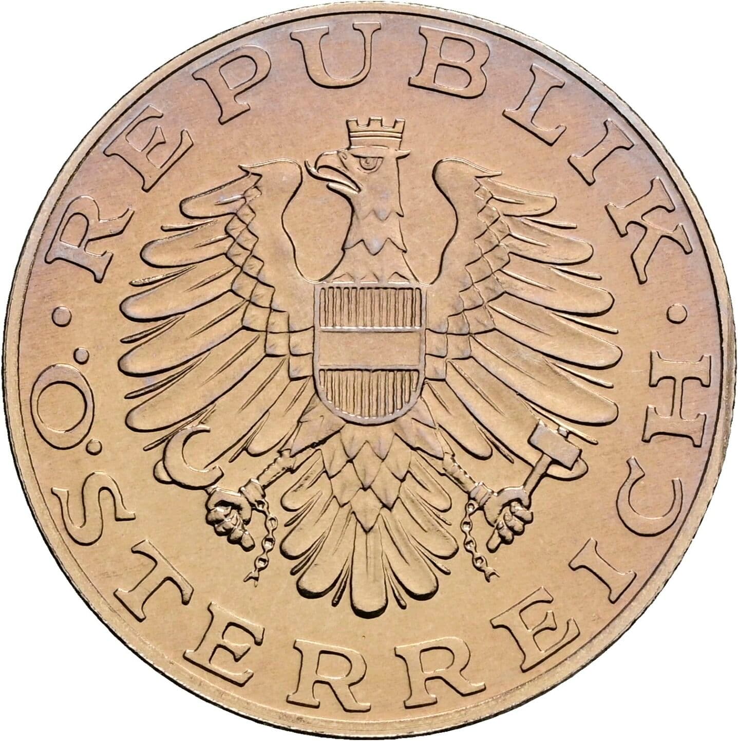 10 Schilling 1982 – Rückseite