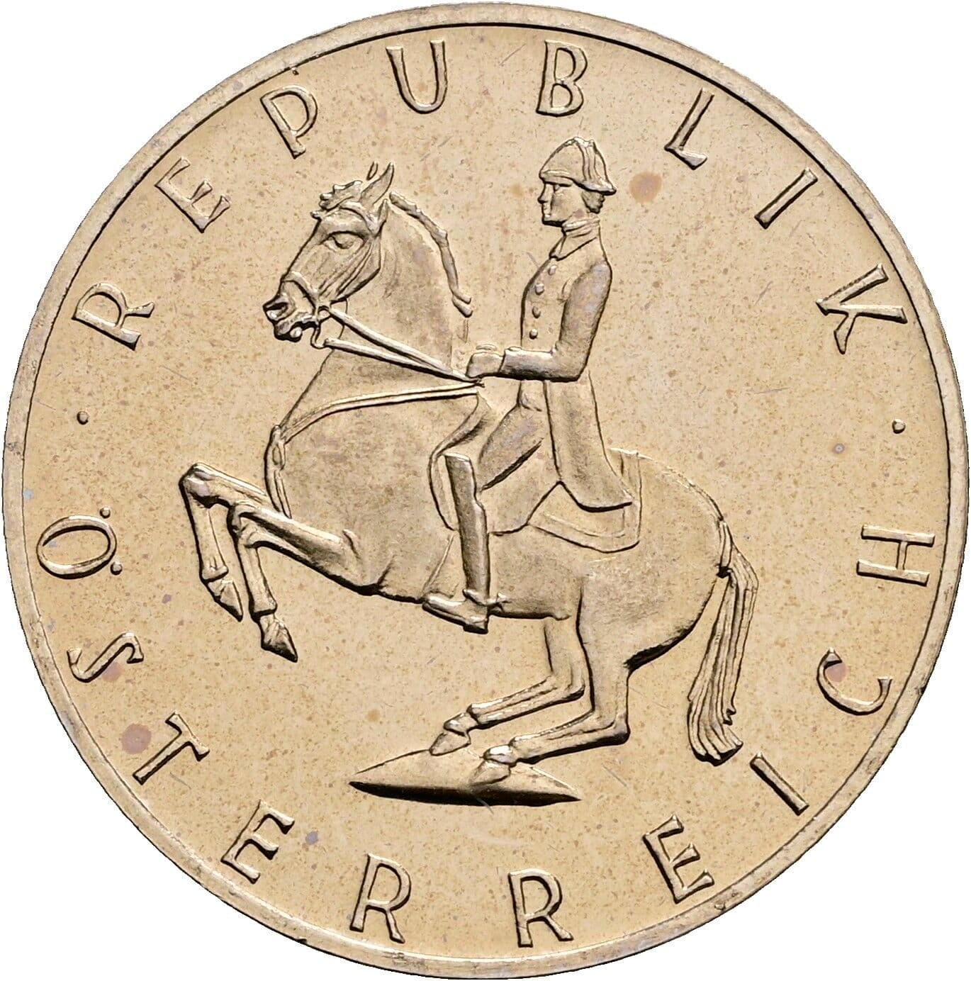 5 Schilling 1982 – Rückseite