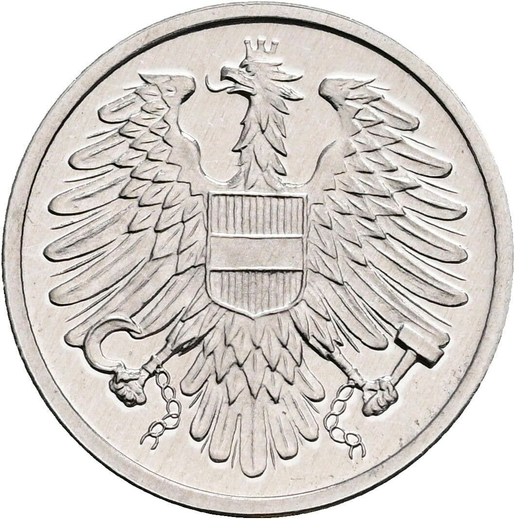 2 Groschen 1984 – Rückseite
