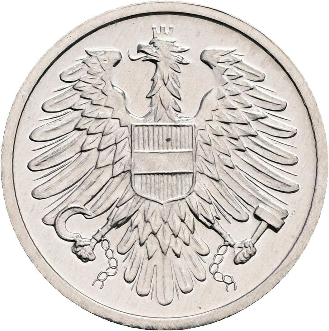 2 Groschen 1984 – Rückseite