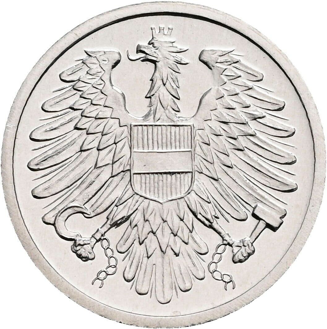 2 Groschen 1984 – Rückseite
