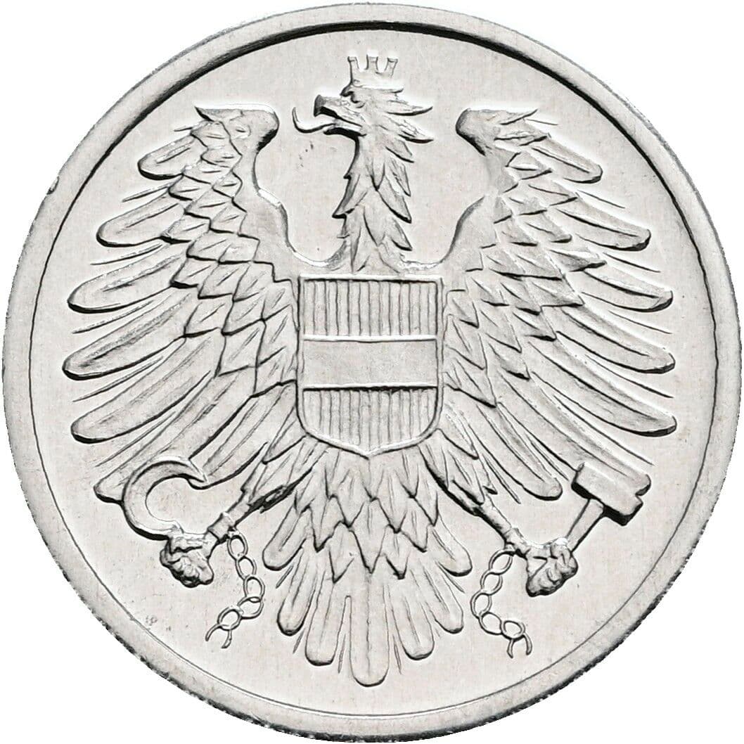 2 Groschen 1984 – Rückseite