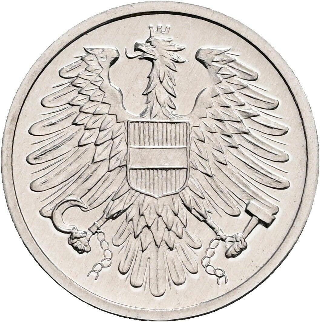 2 Groschen 1984 – Rückseite