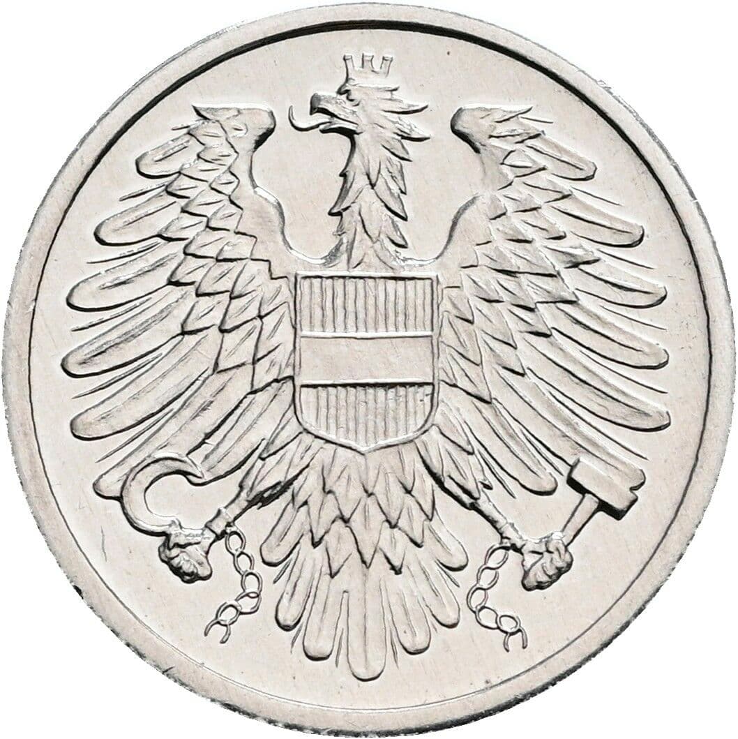 2 Groschen 1984 – Rückseite