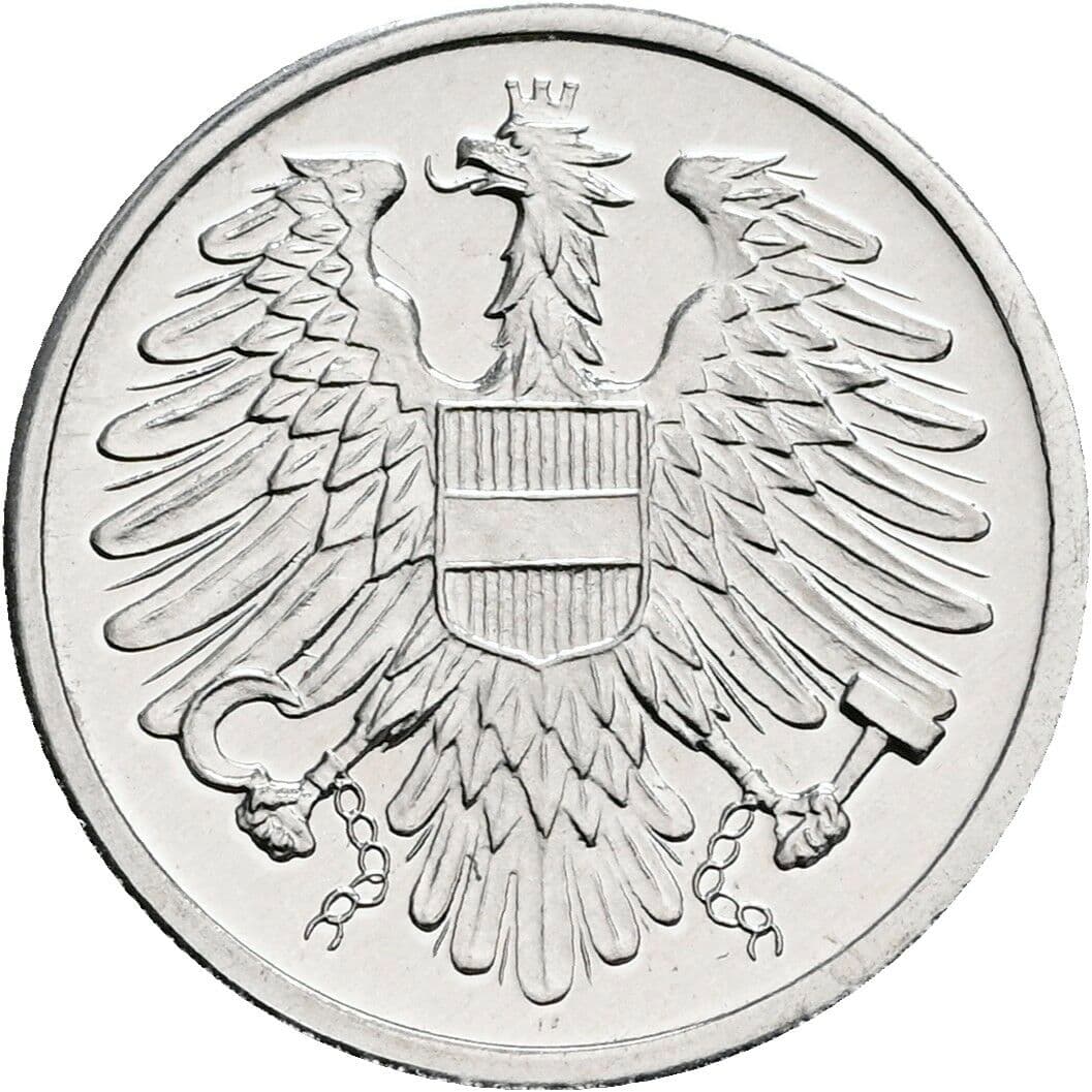 2 Groschen 1984 – Rückseite
