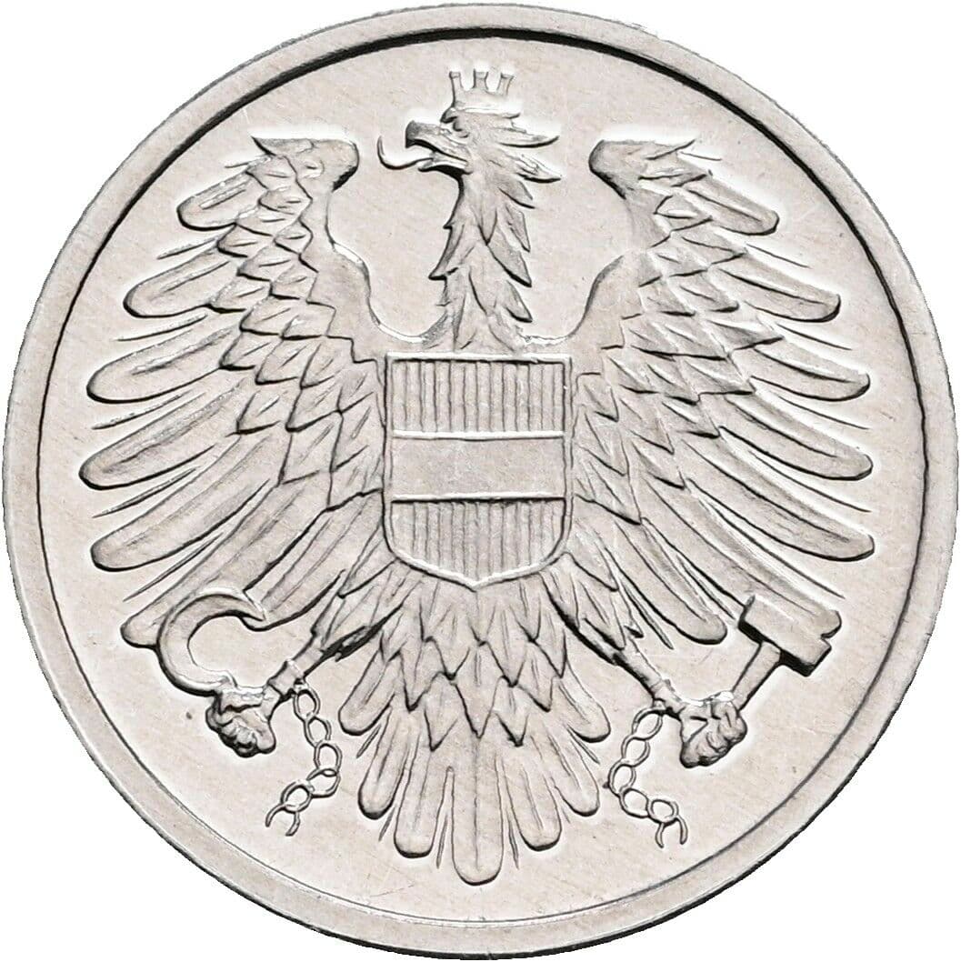2 Groschen 1984 – Rückseite