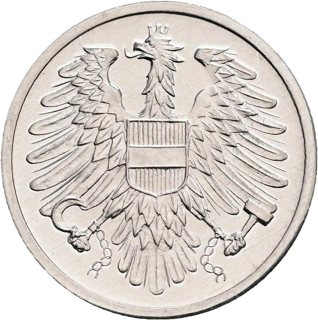 2 Groschen 1984 – Rückseite