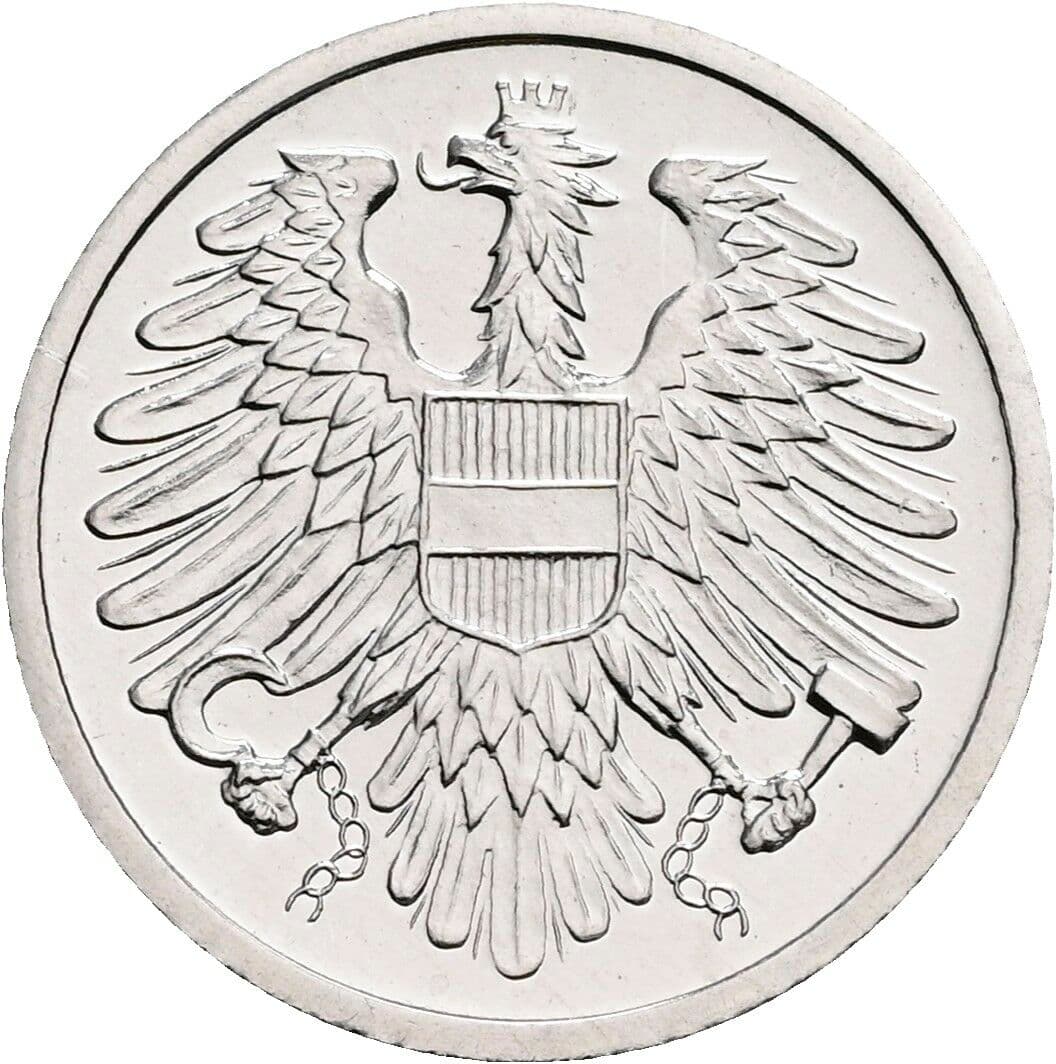 2 Groschen 1984 – Rückseite
