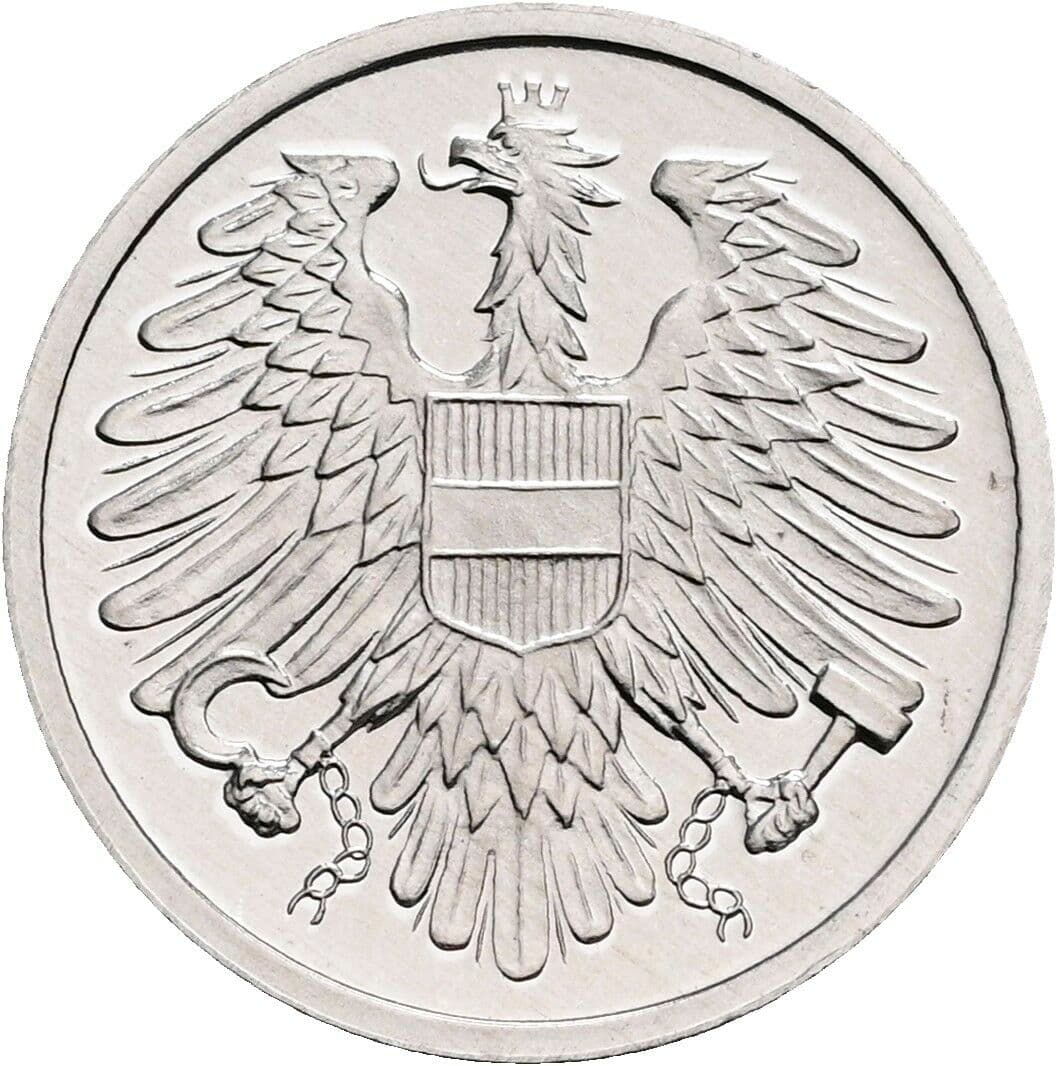 2 Groschen 1984 – Rückseite