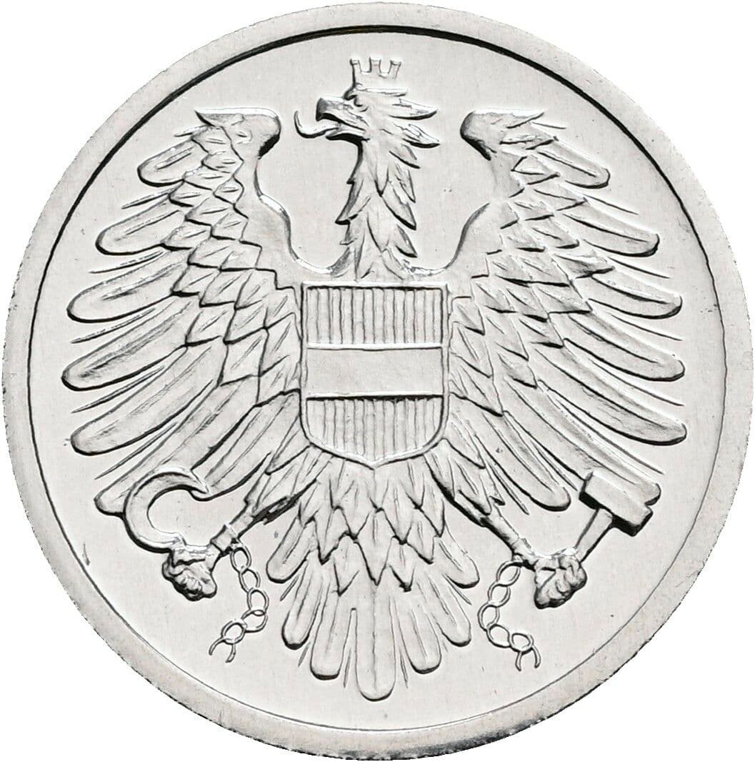 2 Groschen 1984 – Rückseite
