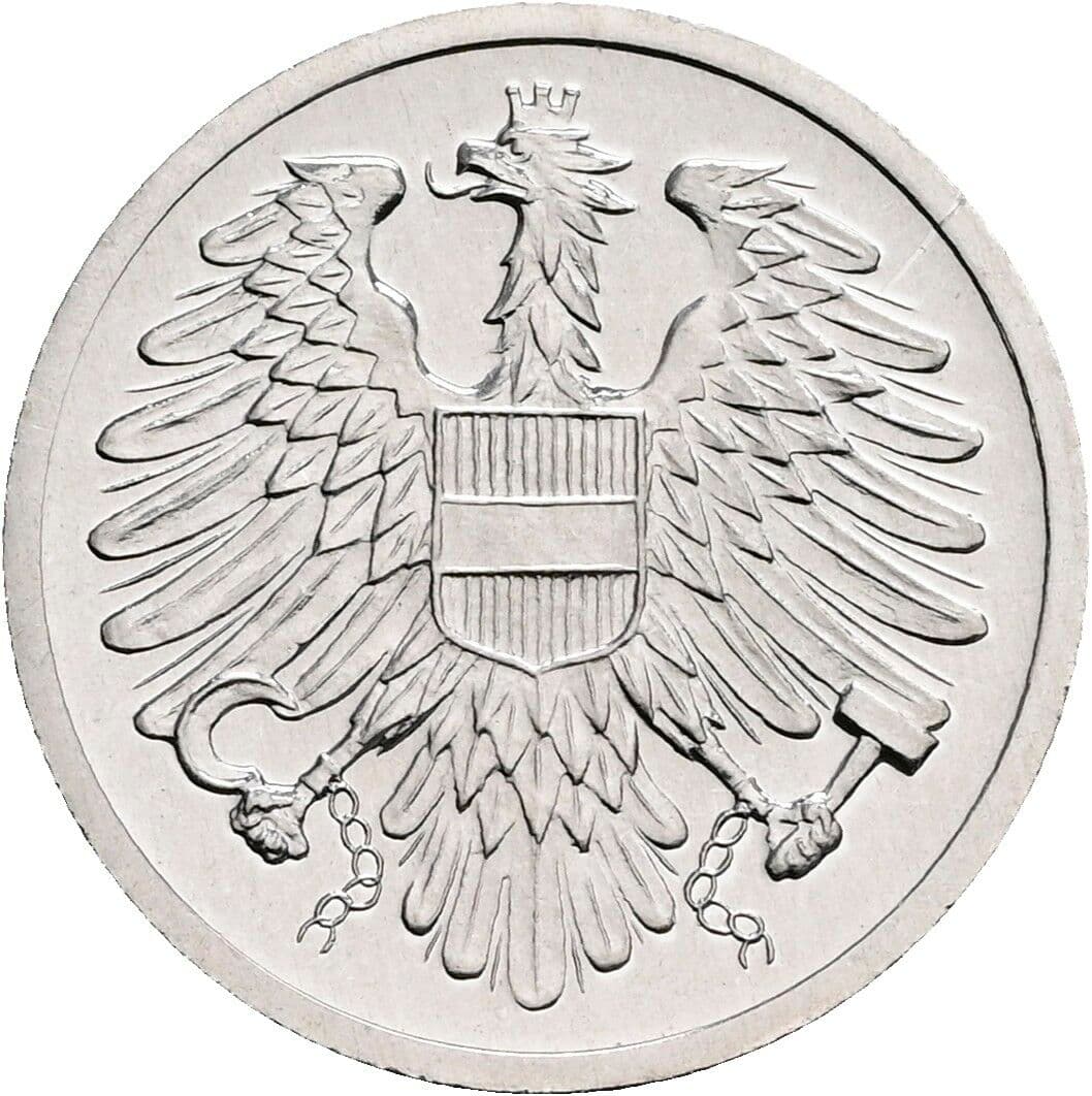 2 Groschen 1984 – Rückseite
