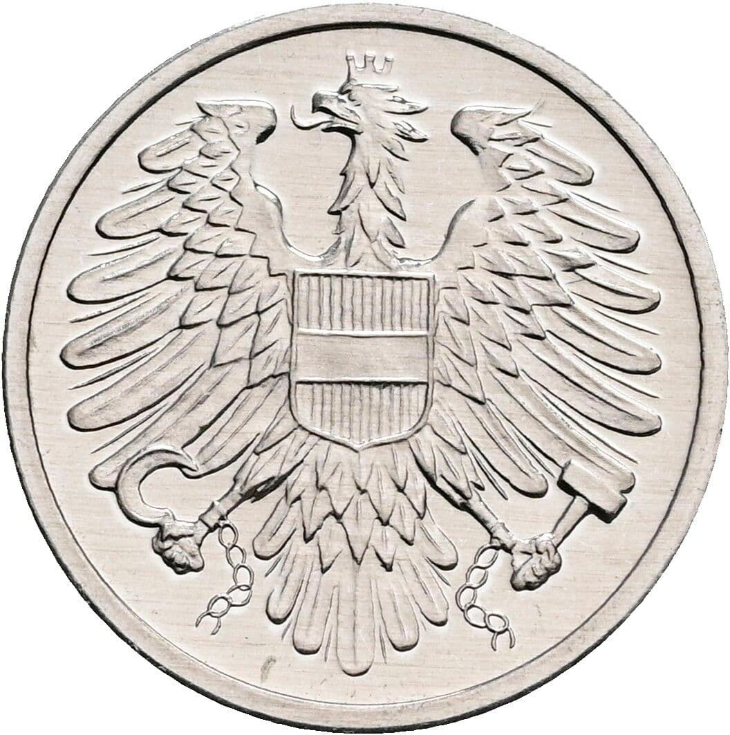 2 Groschen 1984 – Rückseite