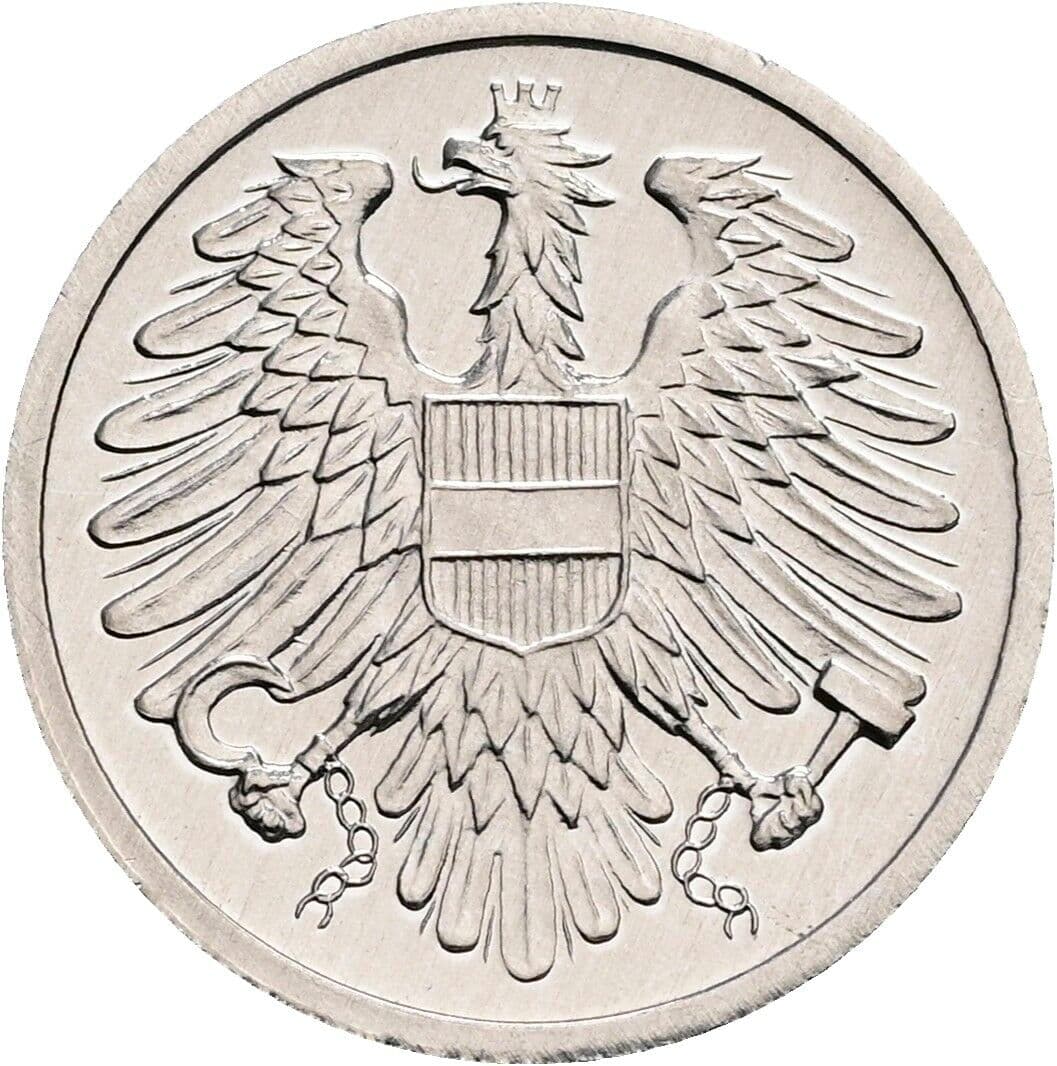 2 Groschen 1984 – Rückseite