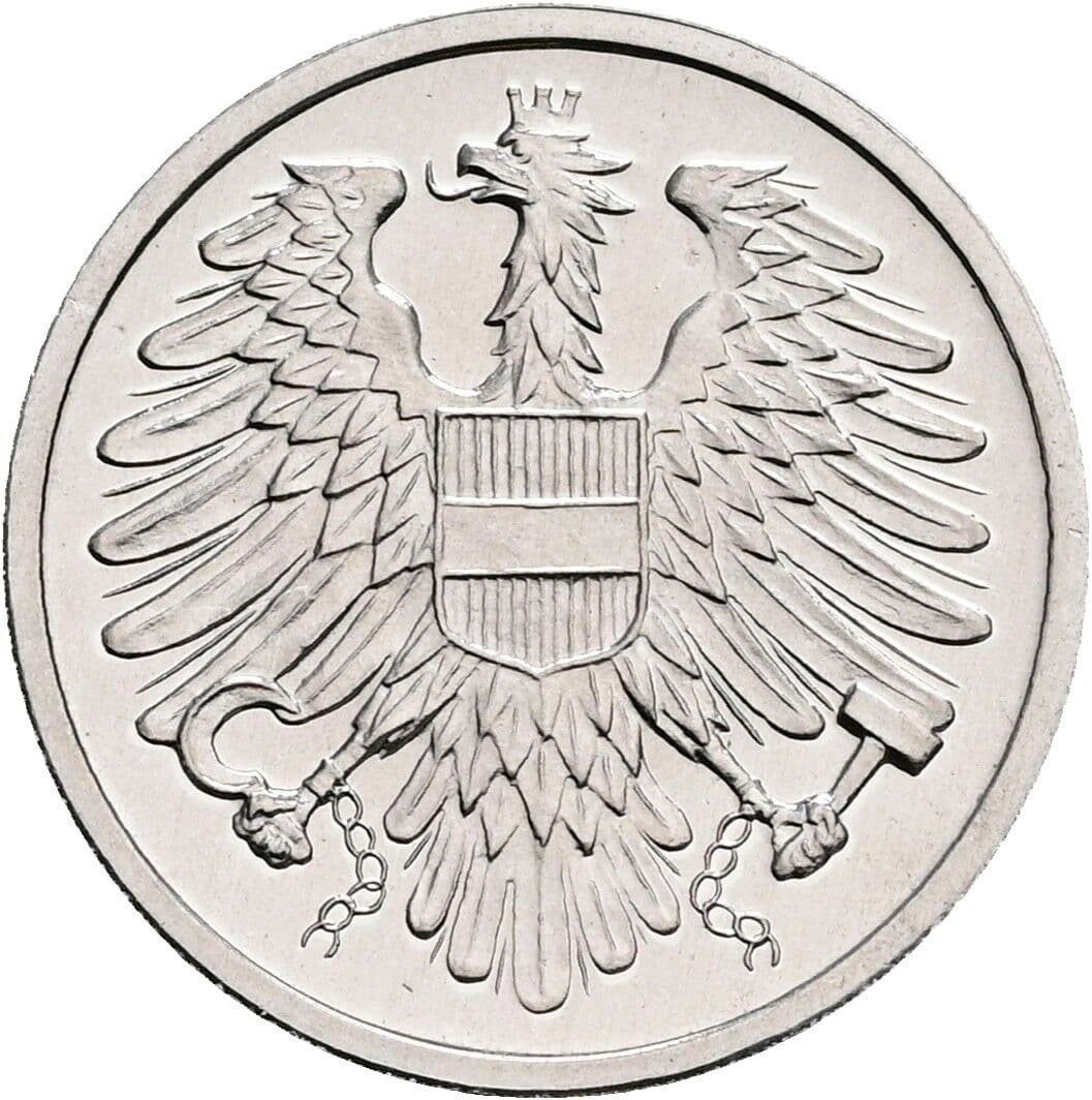 2 Groschen 1984 – Rückseite