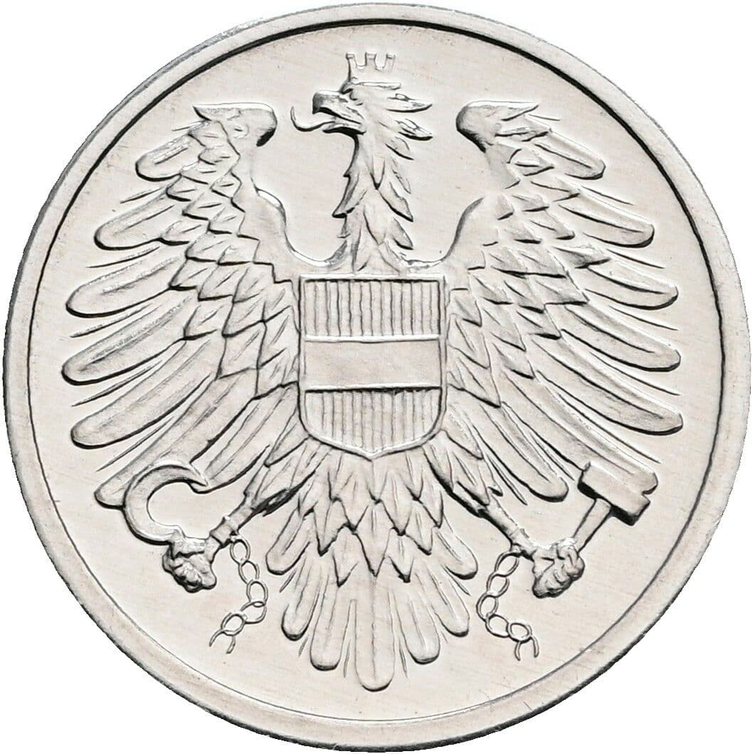 2 Groschen 1984 – Rückseite