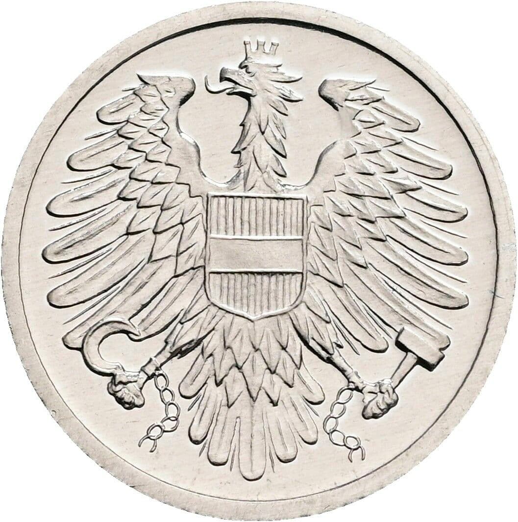2 Groschen 1984 – Rückseite