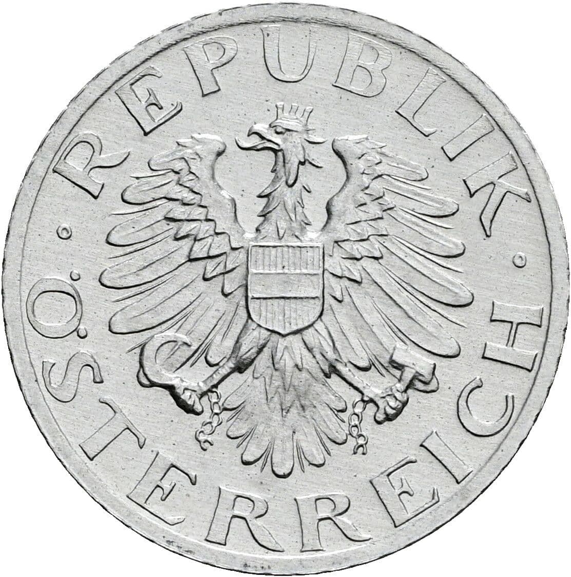 5 Groschen 1984 – Rückseite