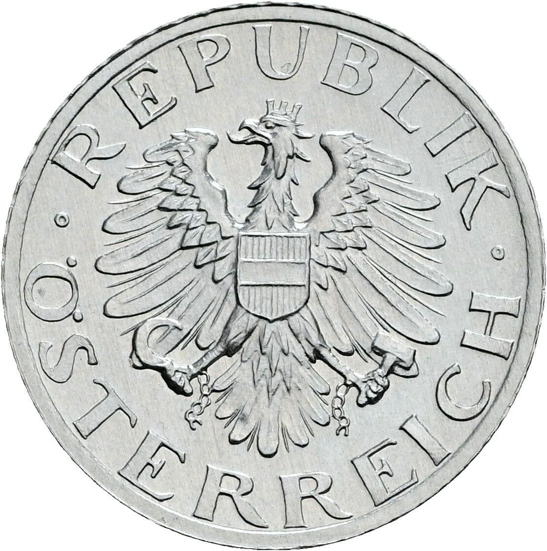 5 Groschen 1984 – Rückseite
