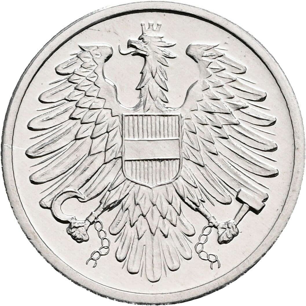 2 Groschen 1984 – Rückseite