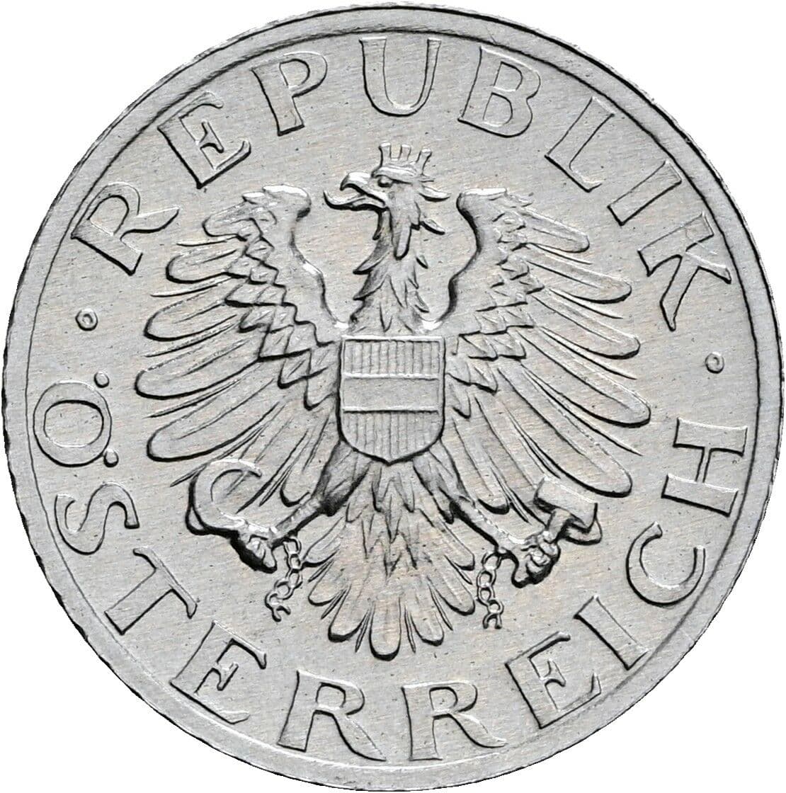 5 Groschen 1984 – Rückseite