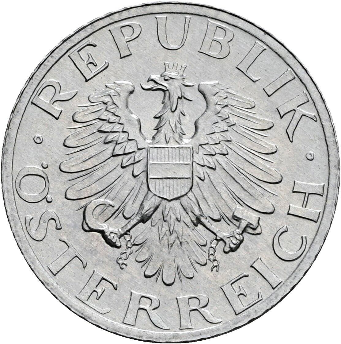 5 Groschen 1984 – Rückseite