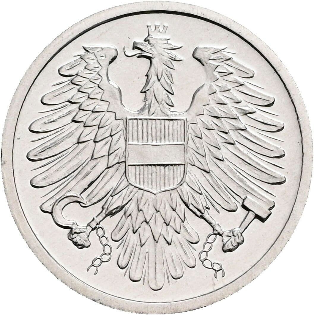 2 Groschen 1984 – Rückseite