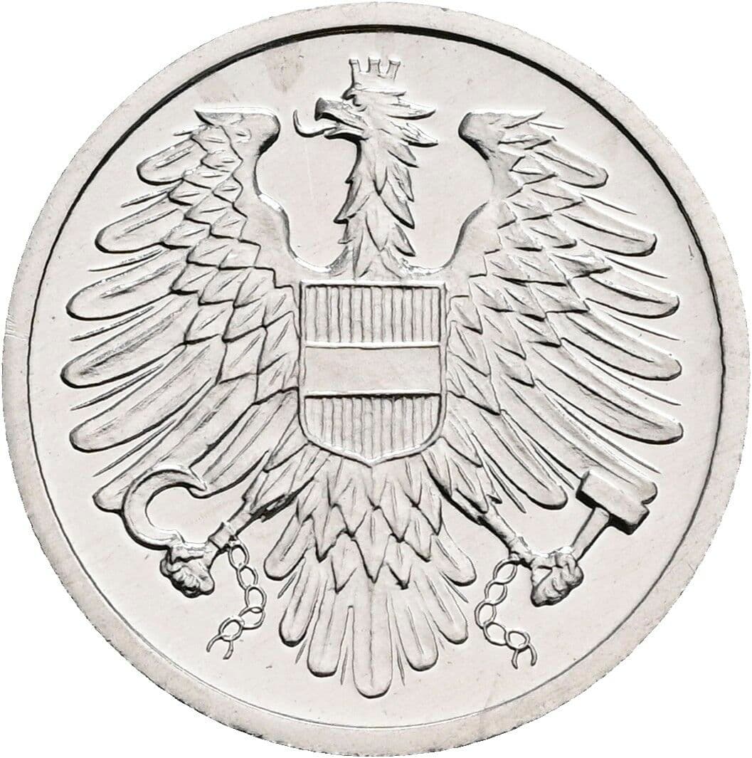 2 Groschen 1984 – Rückseite