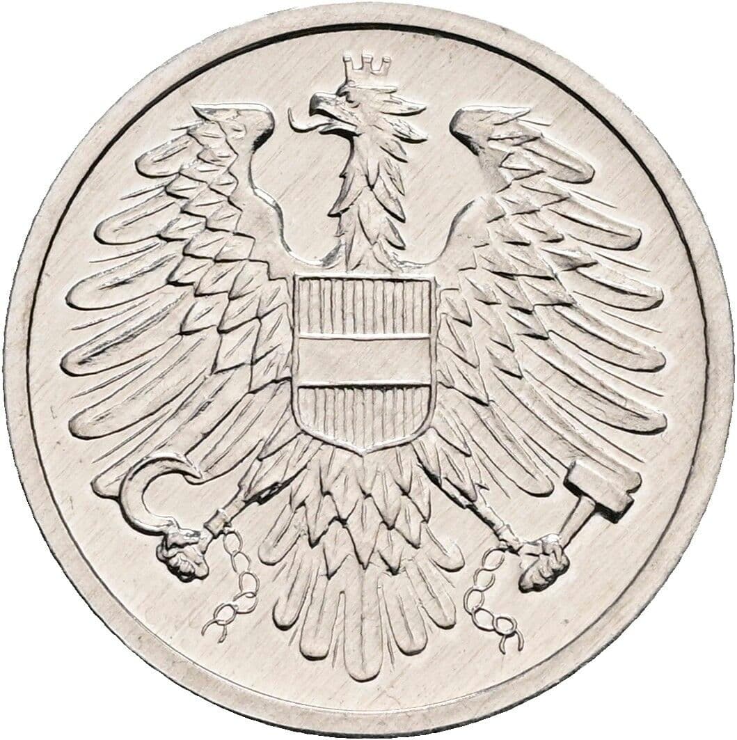 2 Groschen 1984 – Rückseite