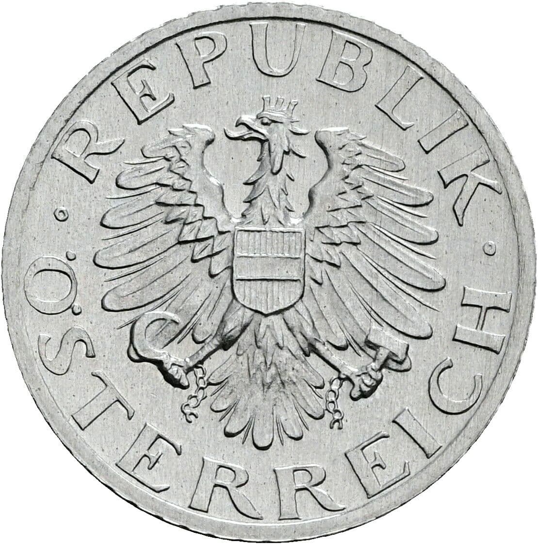 5 Groschen 1984 – Rückseite