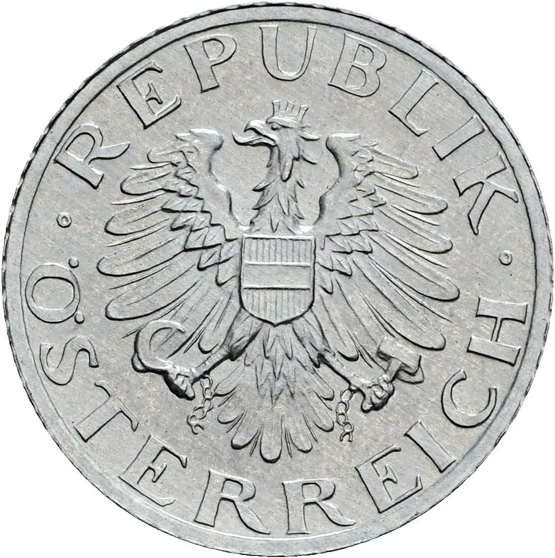 5 Groschen 1984 – Rückseite