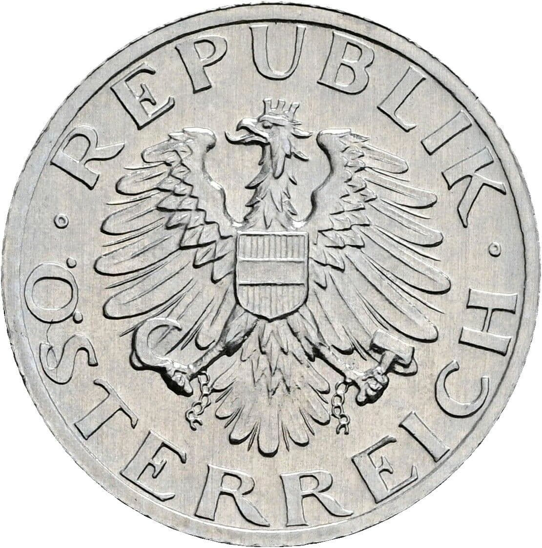 5 Groschen 1984 – Rückseite