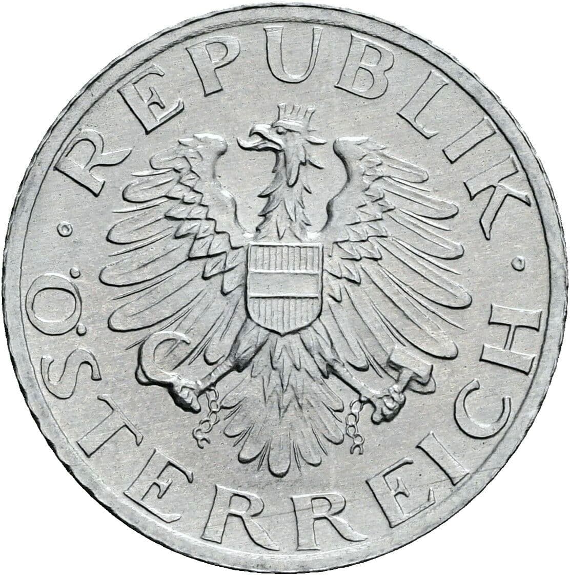 5 Groschen 1984 – Rückseite