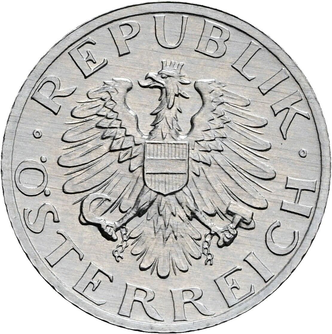 5 Groschen 1984 – Rückseite