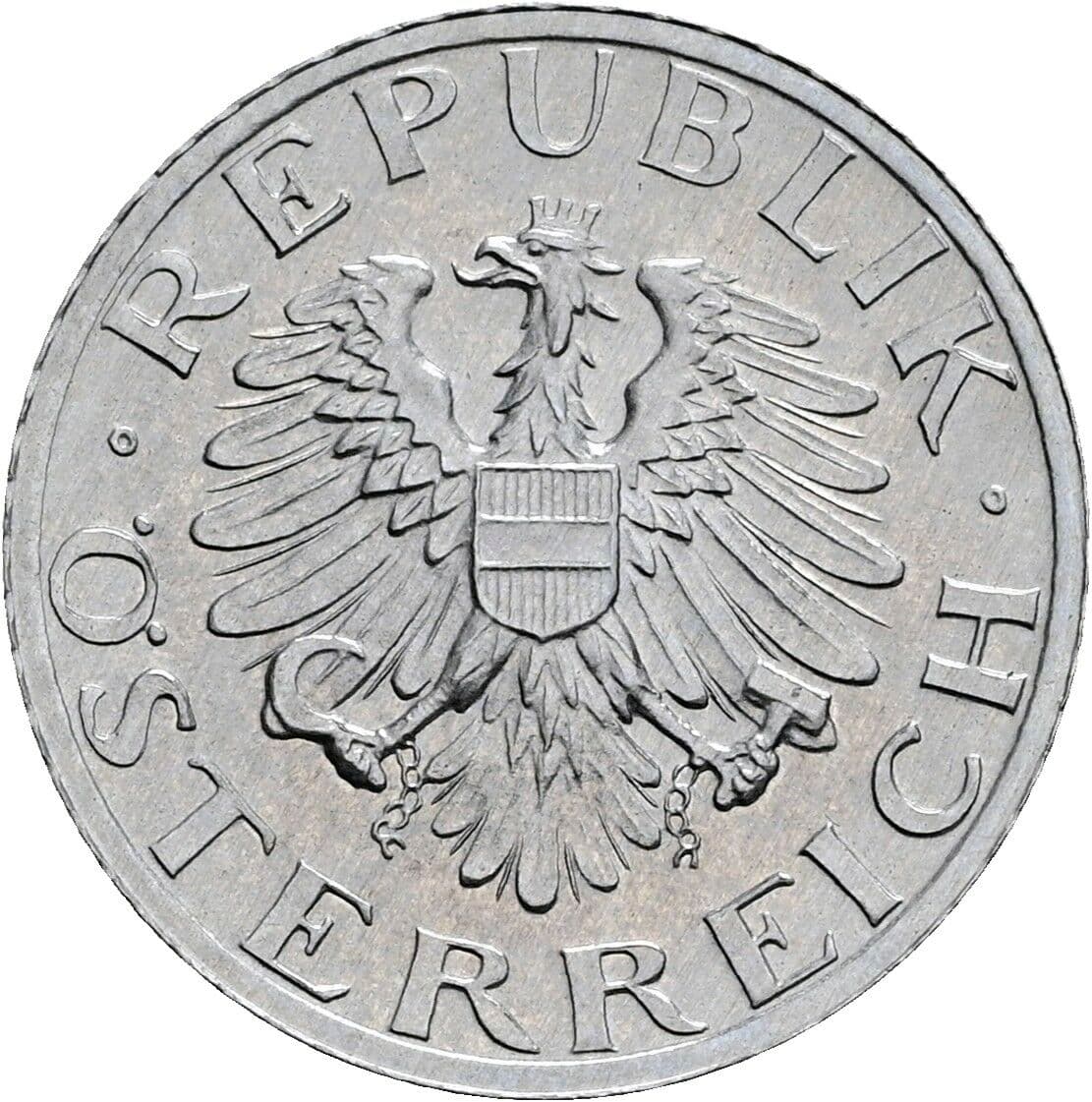 5 Groschen 1984 – Rückseite