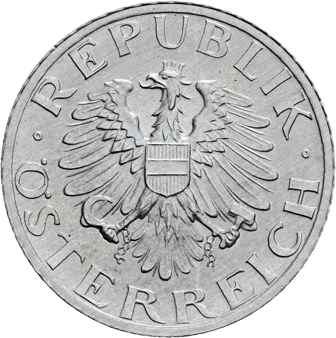 5 Groschen 1984 – Rückseite