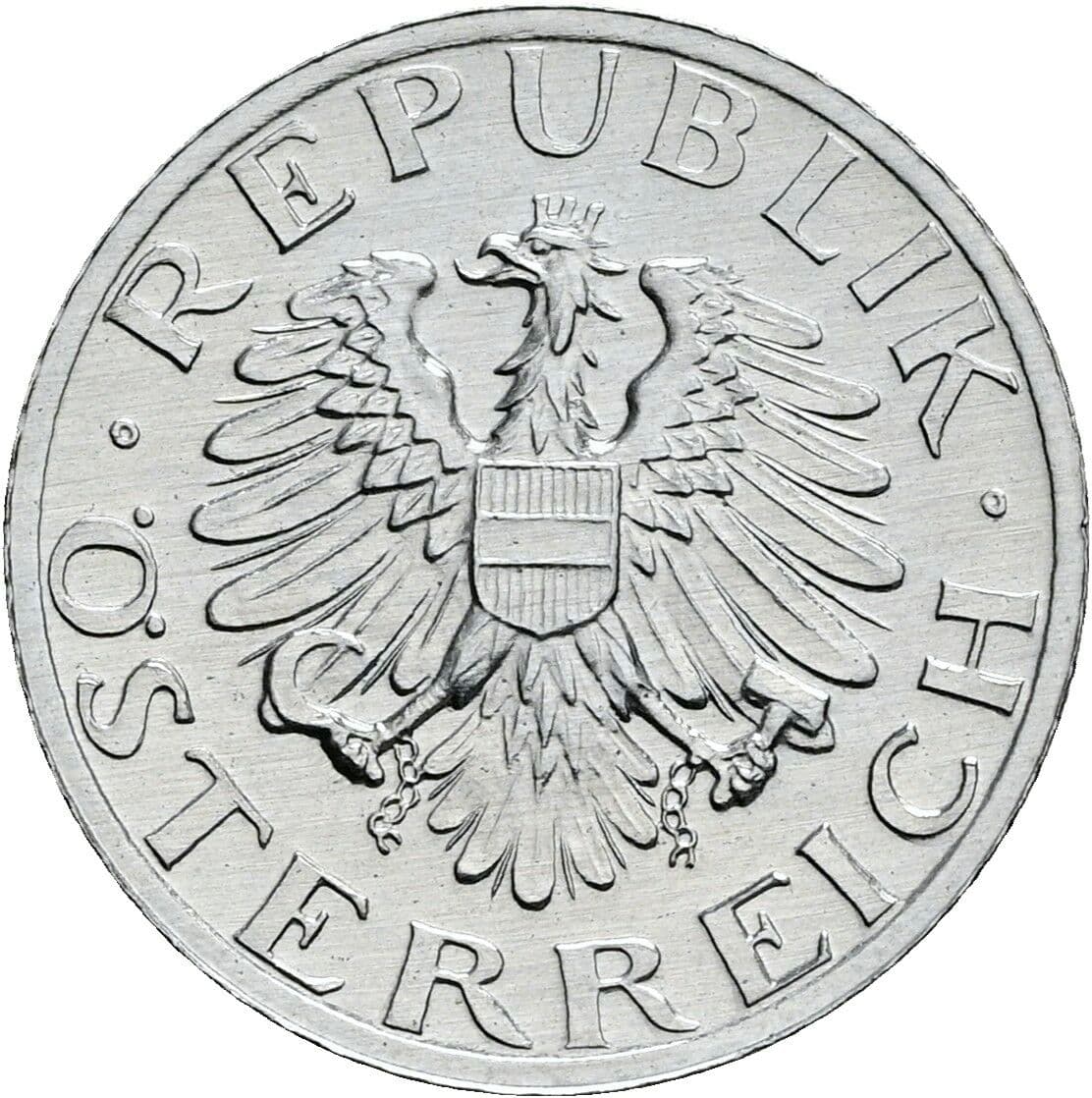 5 Groschen 1984 – Rückseite